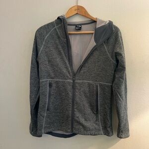 The North Face Heather Gray Fleece Jacket